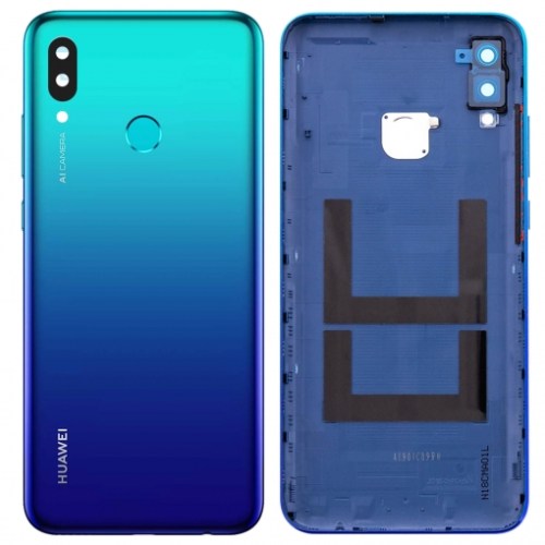 Tampa traseira para Huawei P Smart 2019 azul